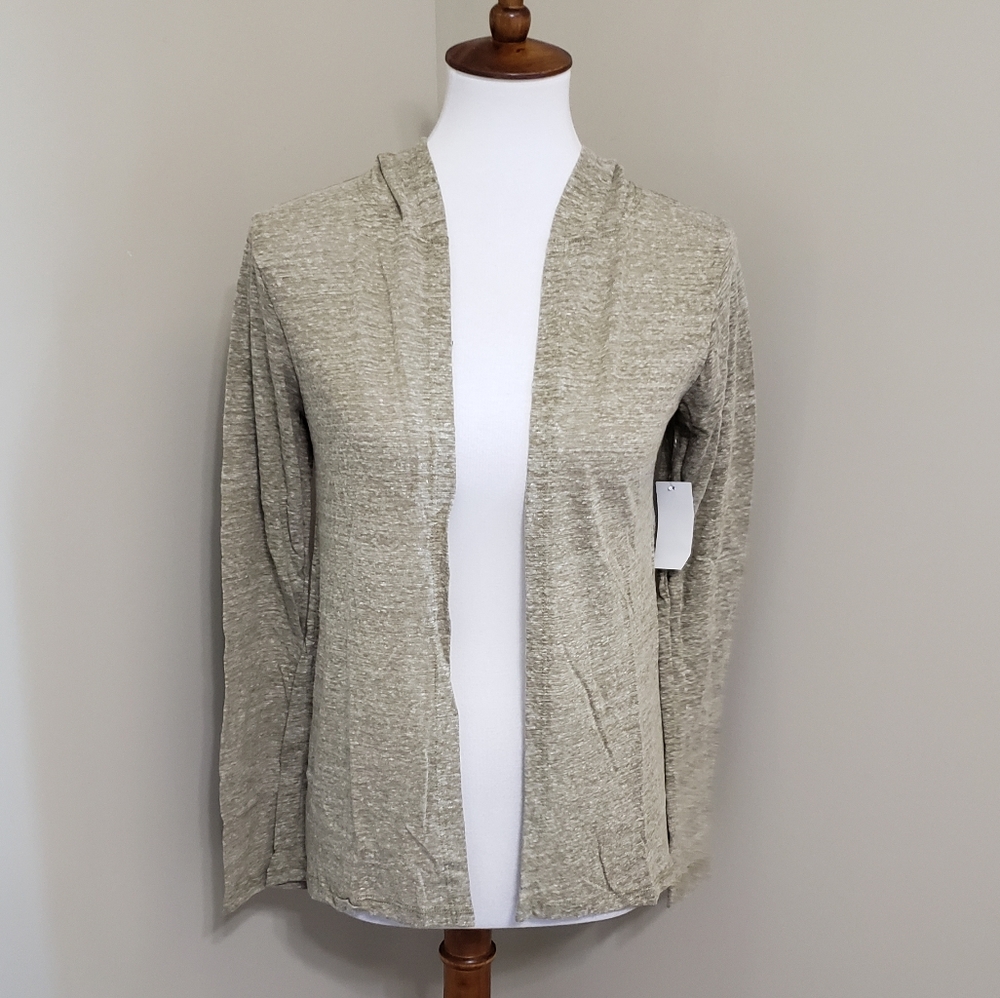 Abound open front hooded cardigan